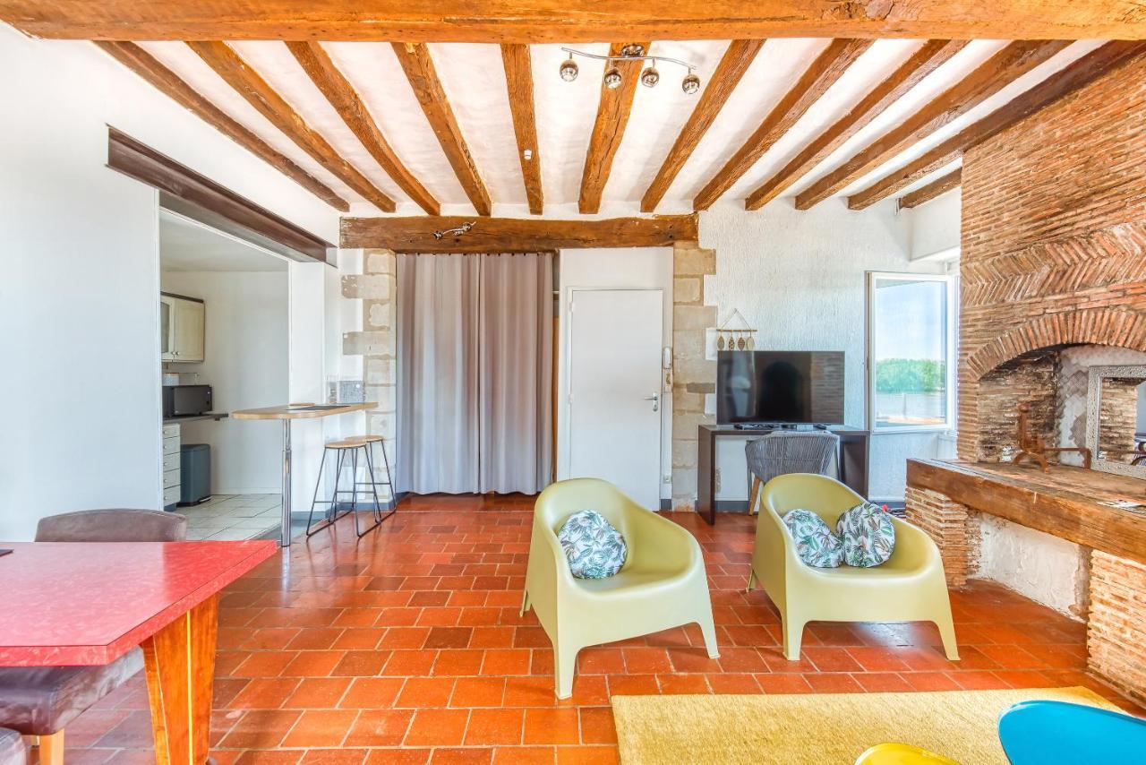 Monkey Paradise Bel Appartement Vue Loire Bouchemaine Eksteriør bilde